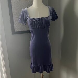Forever 21 Lavender Velvet Dress